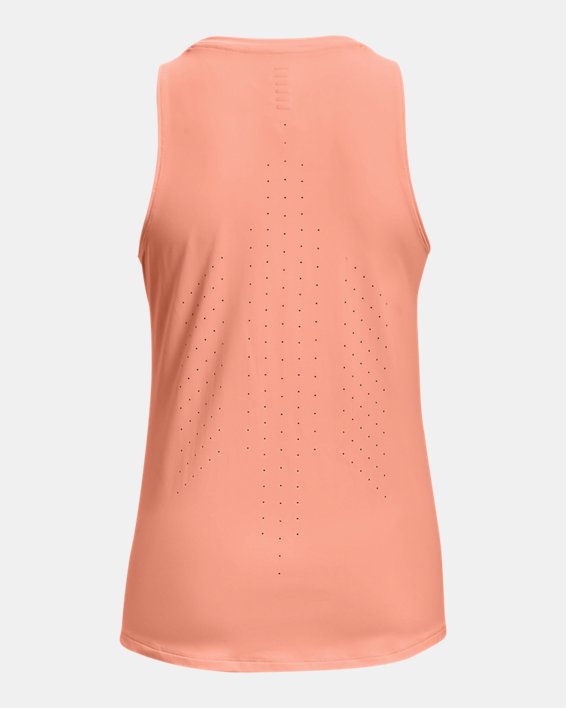 Camiseta sin mangas UA Iso-Chill Laser para mujer, Pink, pdpMainDesktop image number 5
